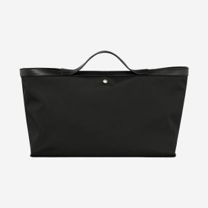 [정품] 킨더살몬 우먼 포셀 나일론 토트 백 블랙 Kindersalmon Women Posell Nylon Tote Bag 595924