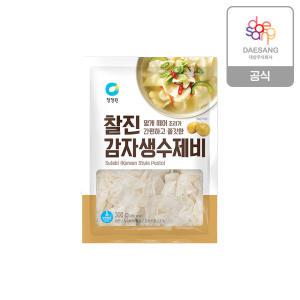 청정원 찰진감자생수제비 300g x 6개