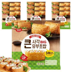 동원 큰 사각 유부초밥 378g x 10봉 네모유부초밥