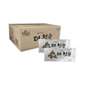 미엘 더 청순 식당용 물티슈 휴대용 물티슈 400매