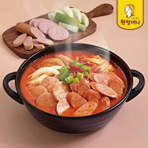 원할머니 쫄깃한 햄 듬뿍 부대찌개 500g x 10팩