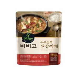 CJ제일제당 비비고 두부듬뿍 된장찌개 460g x5개