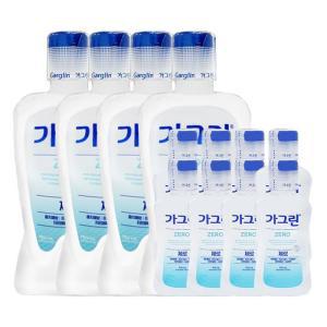 가그린 제로 구강청결제 950ml x4