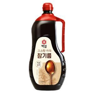 CJ 백설 고소함가득 참기름 1.5L