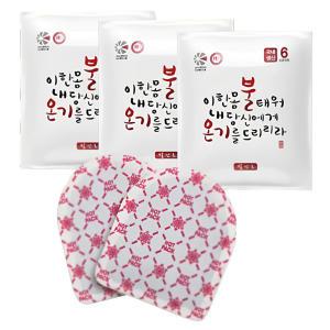 국산 불온기 발핫팩 20g x2 발에 붙이는 파스형 핫팩