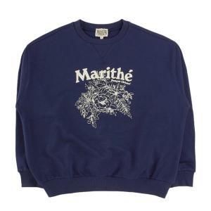 [마리떼프랑소와저버]마리떼 FLOWER GRAPHIC SWEATSHIRT MFG44FSW119 NVY