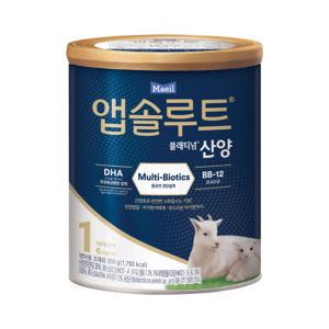 [매일유업] 앱솔루트 플래티넘 산양 350g 1단계(0~6개월) 1캔