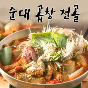 얼큰 순대곱창 전골 860g