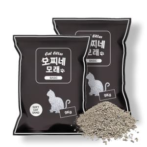 모찌네 모래 무향 베이직 소프트캣샌드 18kg