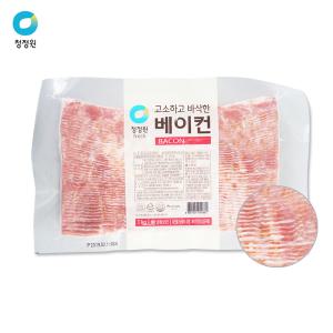 청정원 고소하고 바삭한 베이컨 1kg(슬라이스 삼겹살)