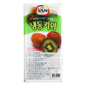 뉴뜨레 냉동 키위 슬라이스 1kg/냉동과일/가당