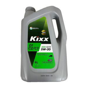 KIXX D1 C2 C3 5W30 6L DPF 디젤엔진오일