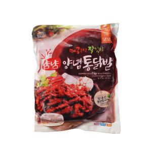 냠냠 양념 통닭발 1kg(1팩) 매운 닭발볶음 간편요리 대종푸드