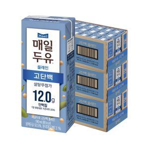 [보리보리/매일유업]매일두유 고단백 190ml 72팩 단백질 두유 식물성음료 비건두유