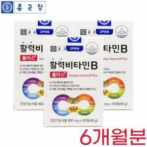 활성 비타민B군 비군 B1 B2 B5 B6 B7 B12 수용성 종합 영양제 컴플렉스 나이아신