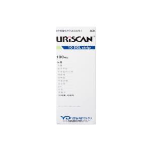 영동 유리스캔 유린스틱 시험지 100매 1종,2종,4종 소변검사