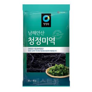 청정원 남해안산 청정미역 40g