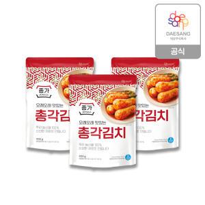 종가 오래오래 맛있는 총각김치 400g 3개