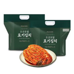 ㅁ[피코크] 조선호텔 포기김치 4kg*2팩 (총 8kg)