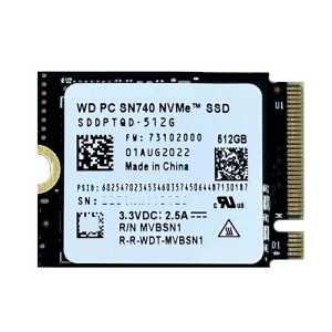 WD/Western Digital  PCIE4.0x4 NVMe 2T  2242 변환 가능 SN740 M.2 2230 SSD