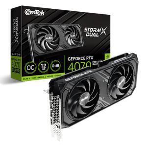 이엠텍 RTX 4070 SUPER STORM X Dual OC D6X 12GB