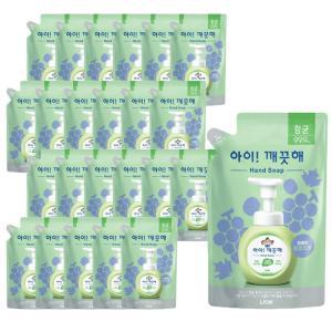 아이깨끗해 손세정제 대용량 450ml 리필 청포도향 x24개(1box)