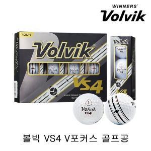 [Volvik]볼빅 VS4 V포커스 4피스 12구 골프공 (화이트) TA3070569