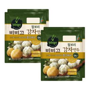 CJ 비비고 찰보리감자만두 400g X 4봉