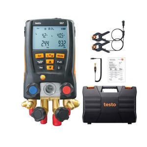 Testo 557/549 디지털 매니폴드 냉동 압력계, HVAC 에어컨용 외부 진공 압력 게이지, 냉각 압력계