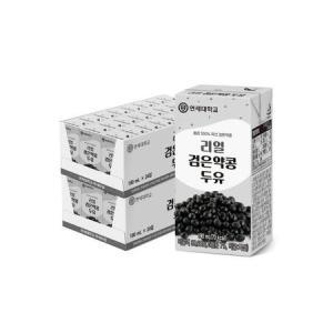 연세두유 리얼 검은 약콩 두유 190ml 48팩