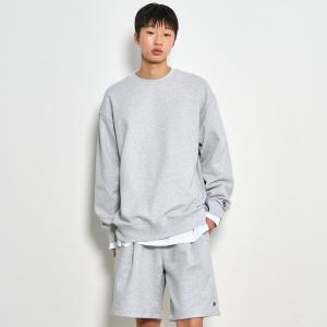 UNISEX 에센셜 코지 하프 세트 [MELANGE GREY] / SBD1U51040SET2-MAN