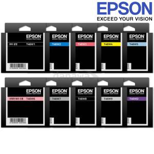 엡손정품잉크 Epson 정품 T46W (T46W970) 밝은회색 25ml T46W9