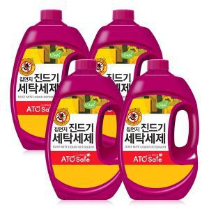 [아토세이프] 액체 세탁세제 진드기 2.5L 4개