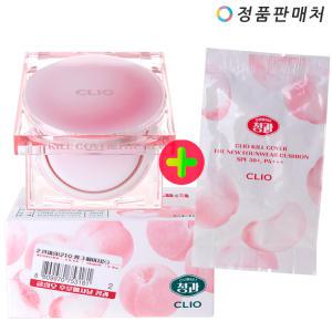 (후로페샤날 청과) 클리오 킬커버 더뉴 파운웨어 쿠션 기획세트 (본품15g+리필15g) (SPF50+/PA++++)