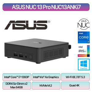 ASUS NUC 13 Pro Kit NUC13ANKi7 M.2 (64GB, M.2 1TB)