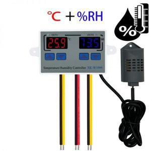 자동온도조절기 디지털 온도 습도 조절기 계란 인큐베이터 W1099 DC 12V 24V AC 110-220V