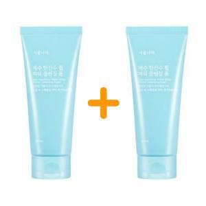 식물나라 클렌징폼 150ml+150ml 제주 탄산수 휩 파워