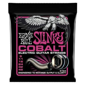 기타 줄 Ernie Ball 슈퍼 슬링키 코발트 일렉트릭 9 42 게이지 P02723