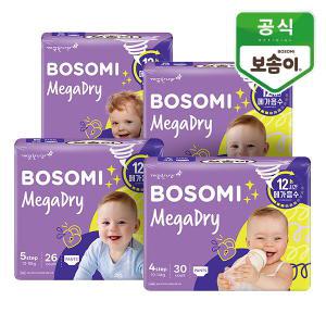 보솜이 메가드라이 팬티기저귀(공용) 1BOX