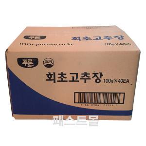 푸른 회초고추장(100g X 40개) 1박스