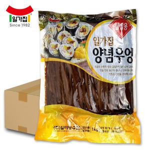 일가집 김밥용 양념우엉 1kg 6개