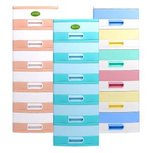 허니문 실버 6단서랍장 플라스틱서랍장 수납장 정리함 사물함