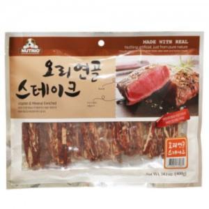 뉴트리오 오리연골 스테이크 400g,애견용간식