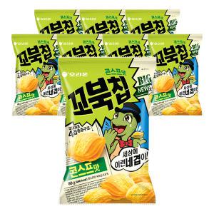 오리온 꼬북칩 콘스프, 80g, 8개