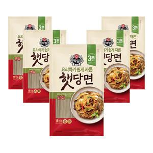 백설 자른햇당면, 300g, 5개