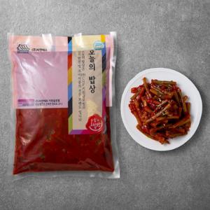 HACCP 국내생산 밑반찬 양념 마늘쫑 1KG