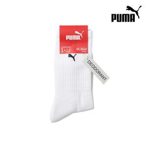 PUMA 데오드란트 스포츠 장목양말 3켤레 세트