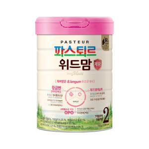 파스퇴르 위드맘 제왕 2단계 750g 1캔