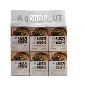 홈네이처 시래기 된장국 즉석국 즉석탕 간편식 50g 6p