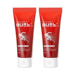 [아나프노] 관절 근육 통증 스포츠 온열 찜질 마사지 크림 100ml 2개